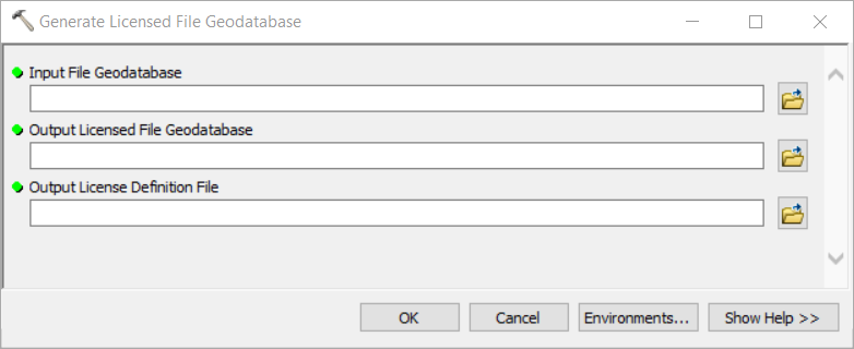 آموزش ابزار Generate Licensed File Geodatabase
